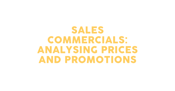 Sales Commercials (Analysing Prices and Promotions): FMCG Training Course 1